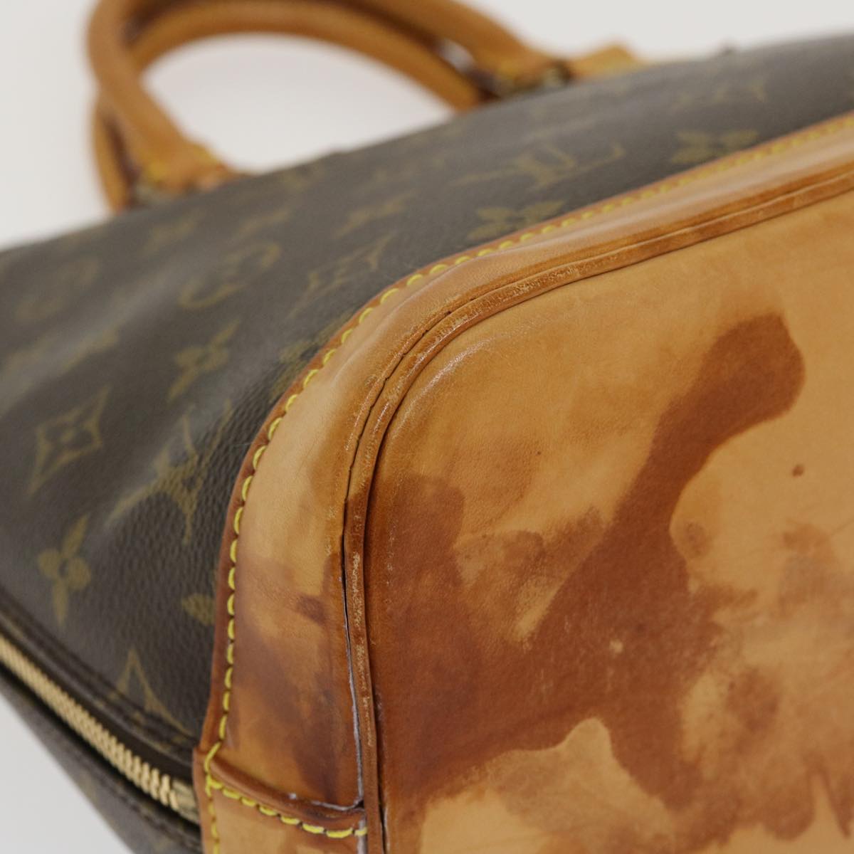 LOUIS VUITTON Monogram Alma Hand Bag M51130 LV rd4333