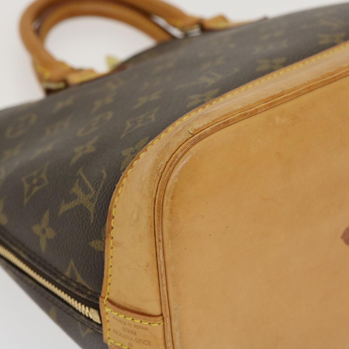 LOUIS VUITTON Monogram Alma Hand Bag M51130 LV rd4333