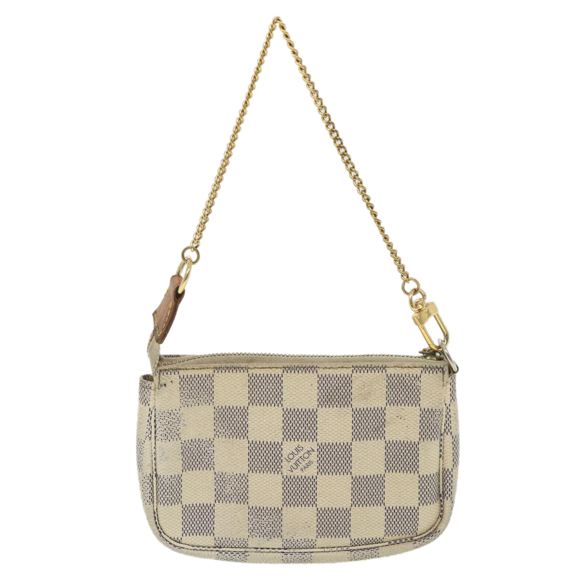 LOUIS VUITTON Damier Azur Mini Pochette Accessoires Pouch N58010 LV rd4336