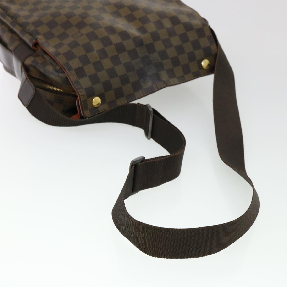 LOUIS VUITTON Damier Ebene Naviglio Shoulder Bag N45255 LV rd4406