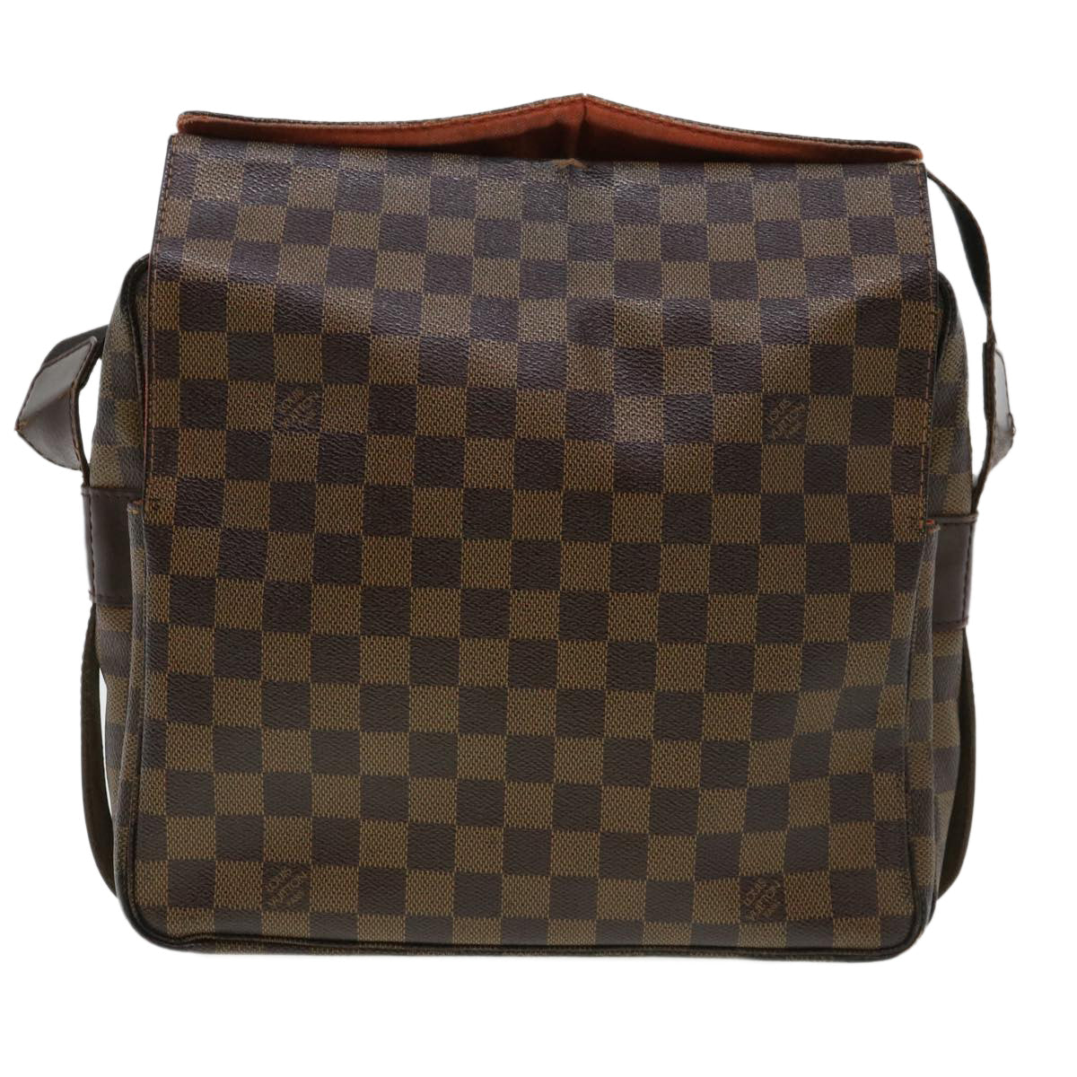 LOUIS VUITTON Damier Ebene Naviglio Shoulder Bag N45255 LV rd4406