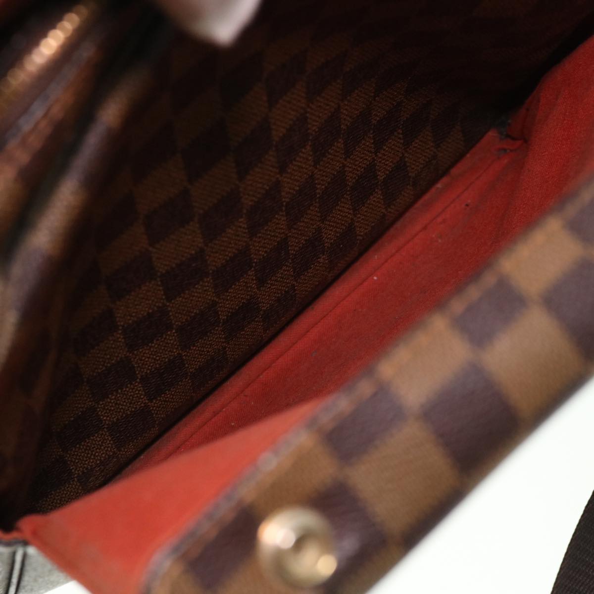 LOUIS VUITTON Damier Ebene Naviglio Shoulder Bag N45255 LV rd4406