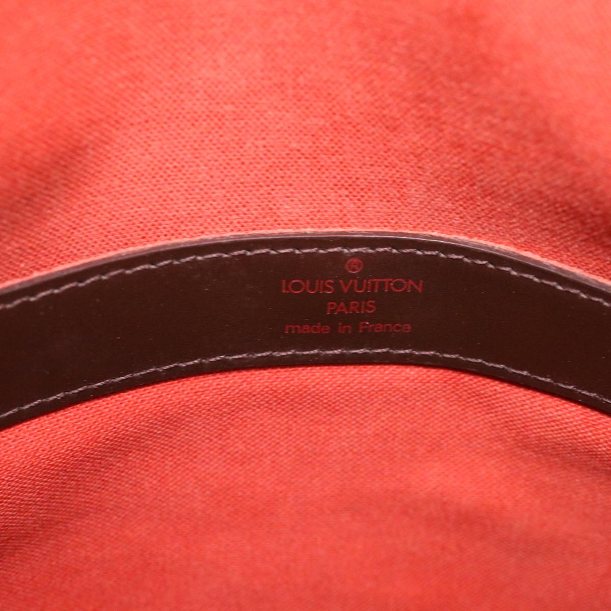 LOUIS VUITTON Damier Ebene Naviglio Shoulder Bag N45255 LV rd4406