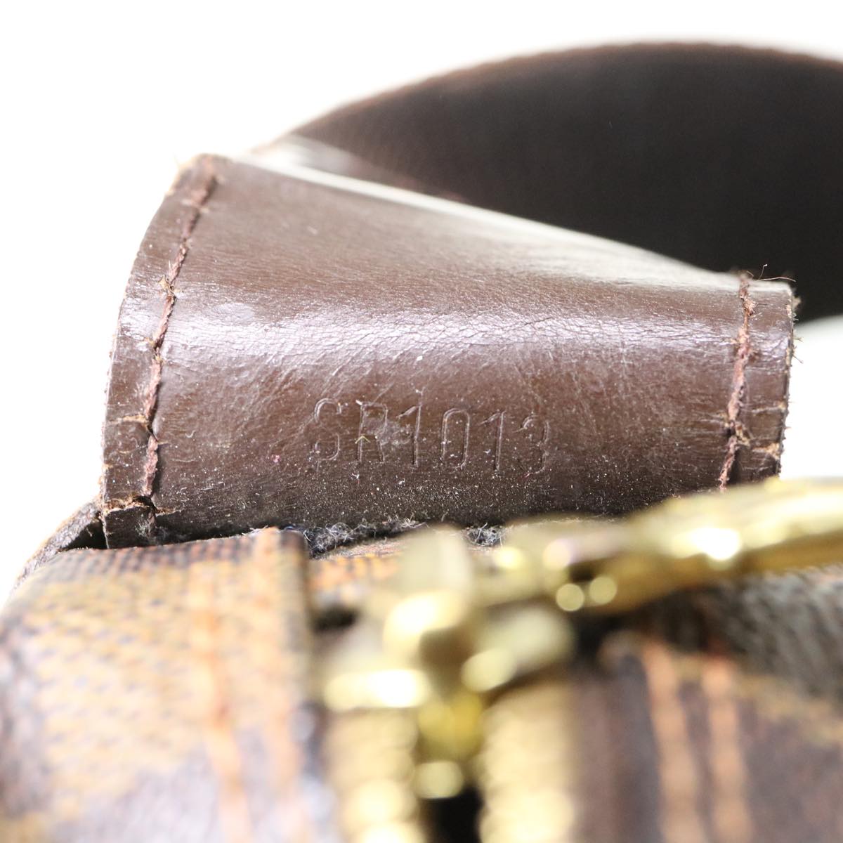 LOUIS VUITTON Damier Ebene Naviglio Shoulder Bag N45255 LV rd4406