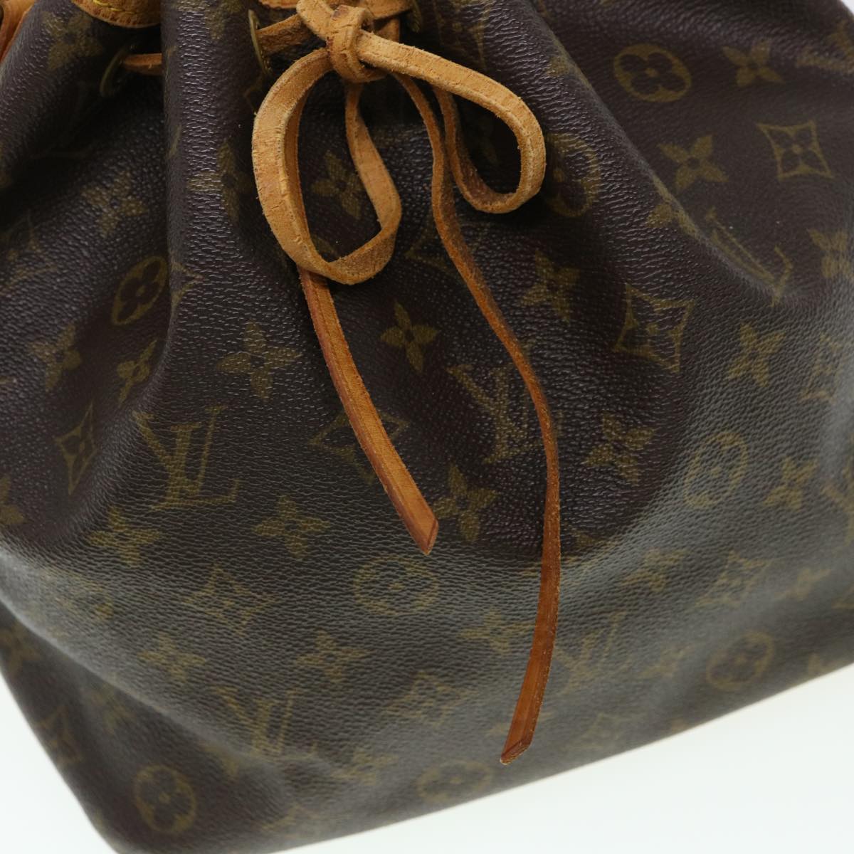 LOUIS VUITTON Monogram Petit Noe Shoulder Bag M42226 LV rd4431