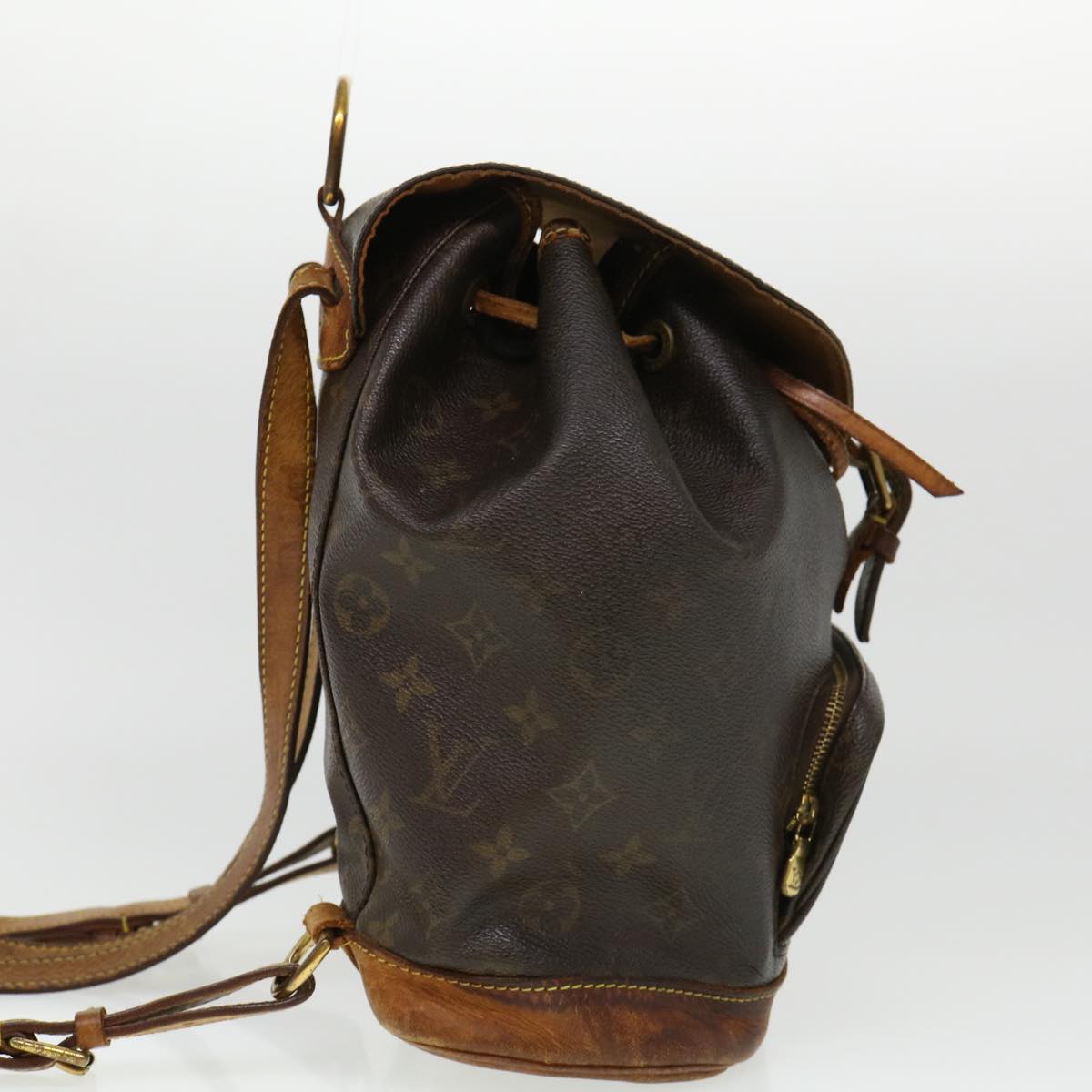 LOUIS VUITTON Monogram Montsouris MM Backpack M51136 LV rd4445
