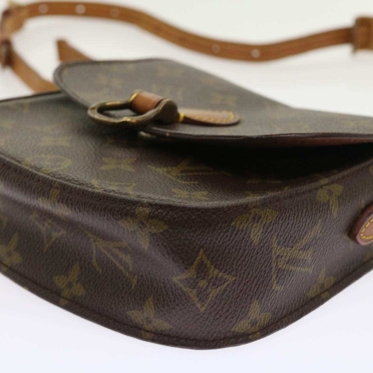 LOUIS VUITTON Monogram Saint Cloud PM Shoulder Bag M51244 LV rd4937