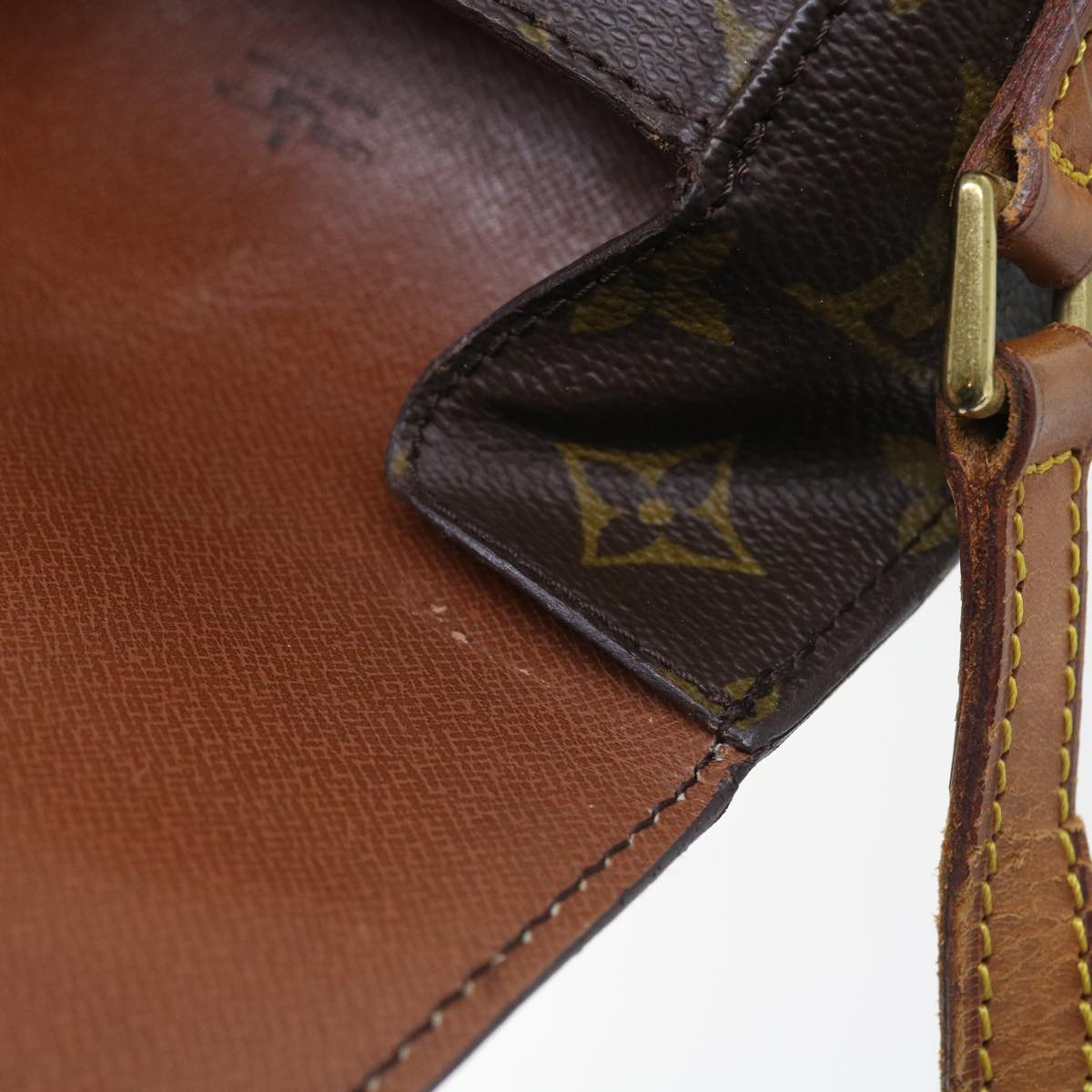 LOUIS VUITTON Monogram Saint Cloud PM Shoulder Bag M51244 LV rd4937