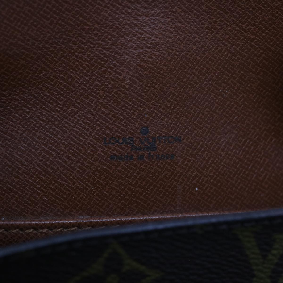 LOUIS VUITTON Monogram Saint Cloud PM Shoulder Bag M51244 LV rd4937