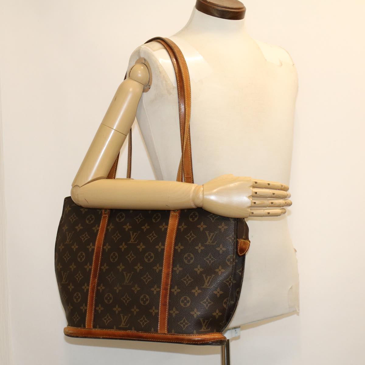 LOUIS VUITTON Monogram Babylone Tote Bag M51102 LV rd5267