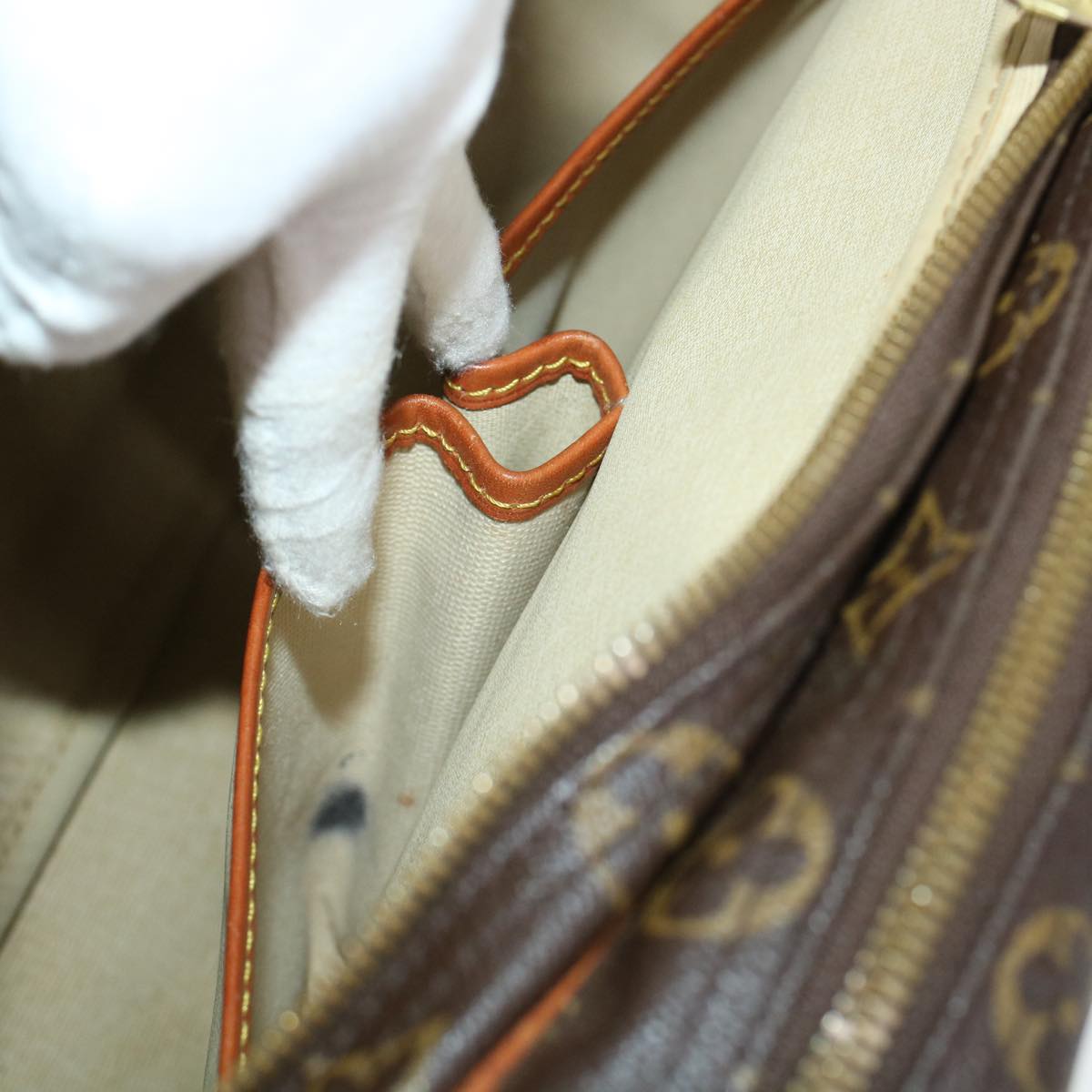 LOUIS VUITTON Monogram Reporter GM Shoulder Bag M45252 LV rd5275