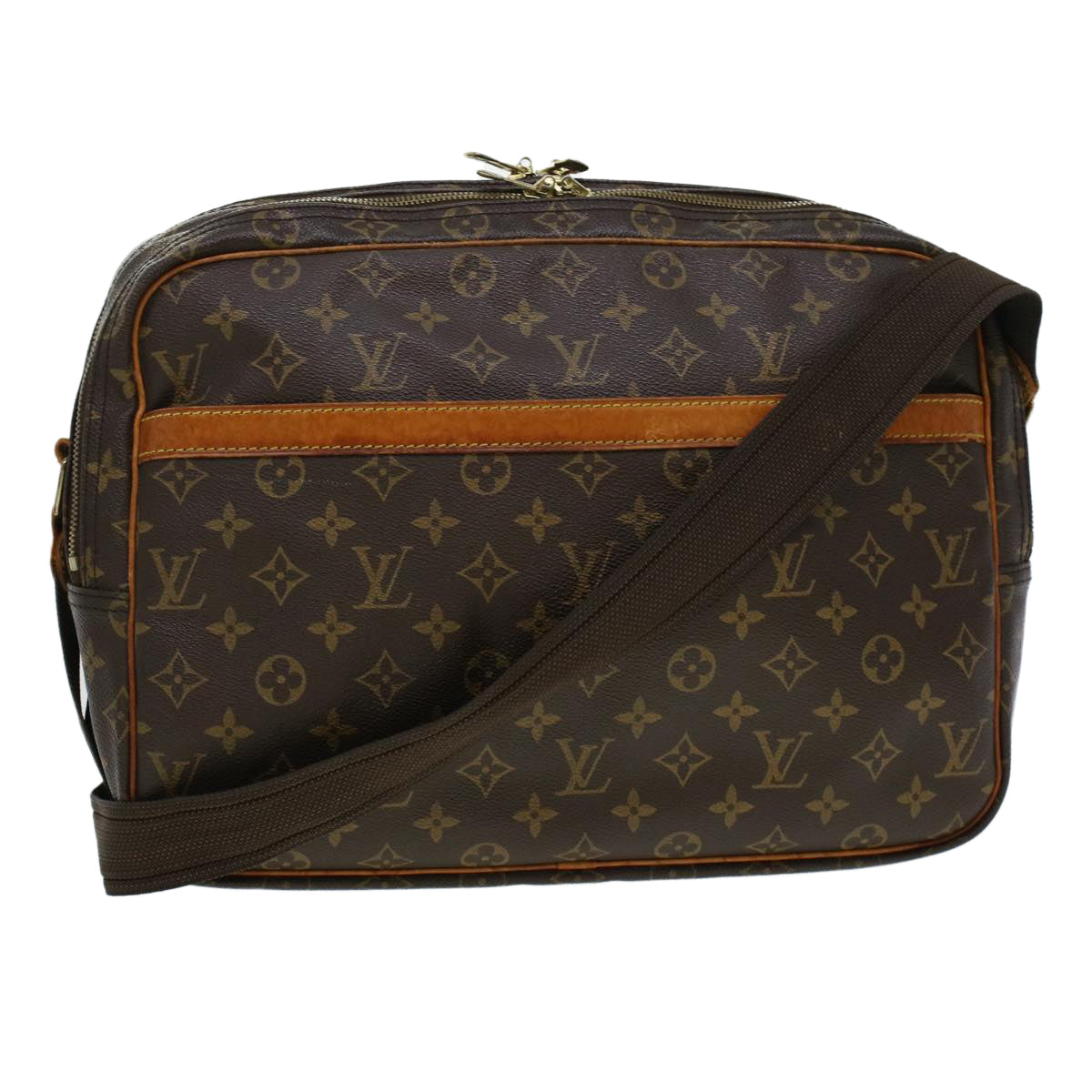 LOUIS VUITTON Monogram Reporter GM Shoulder Bag M45252 LV rd5275