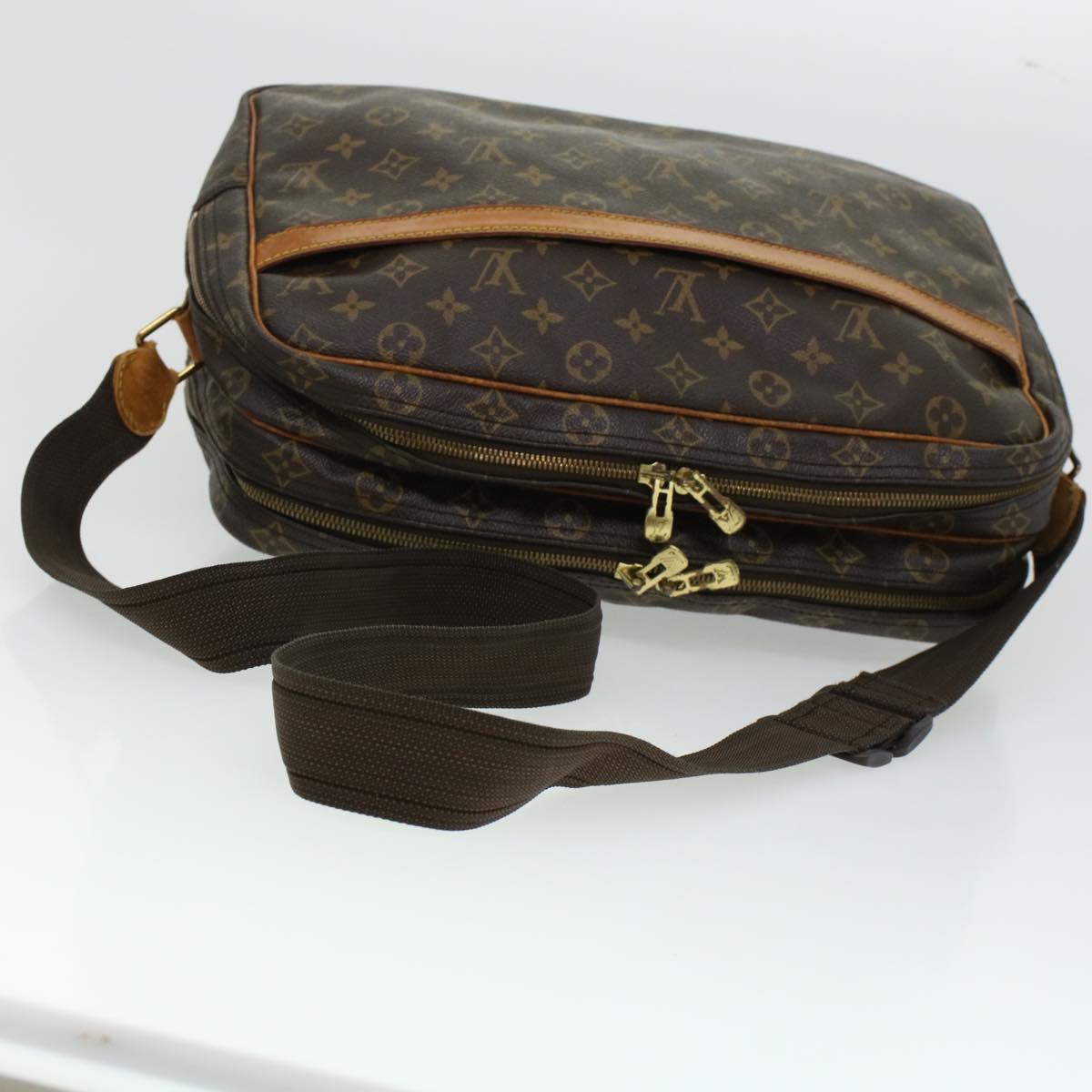 LOUIS VUITTON Monogram Reporter GM Shoulder Bag M45252 LV rd5275