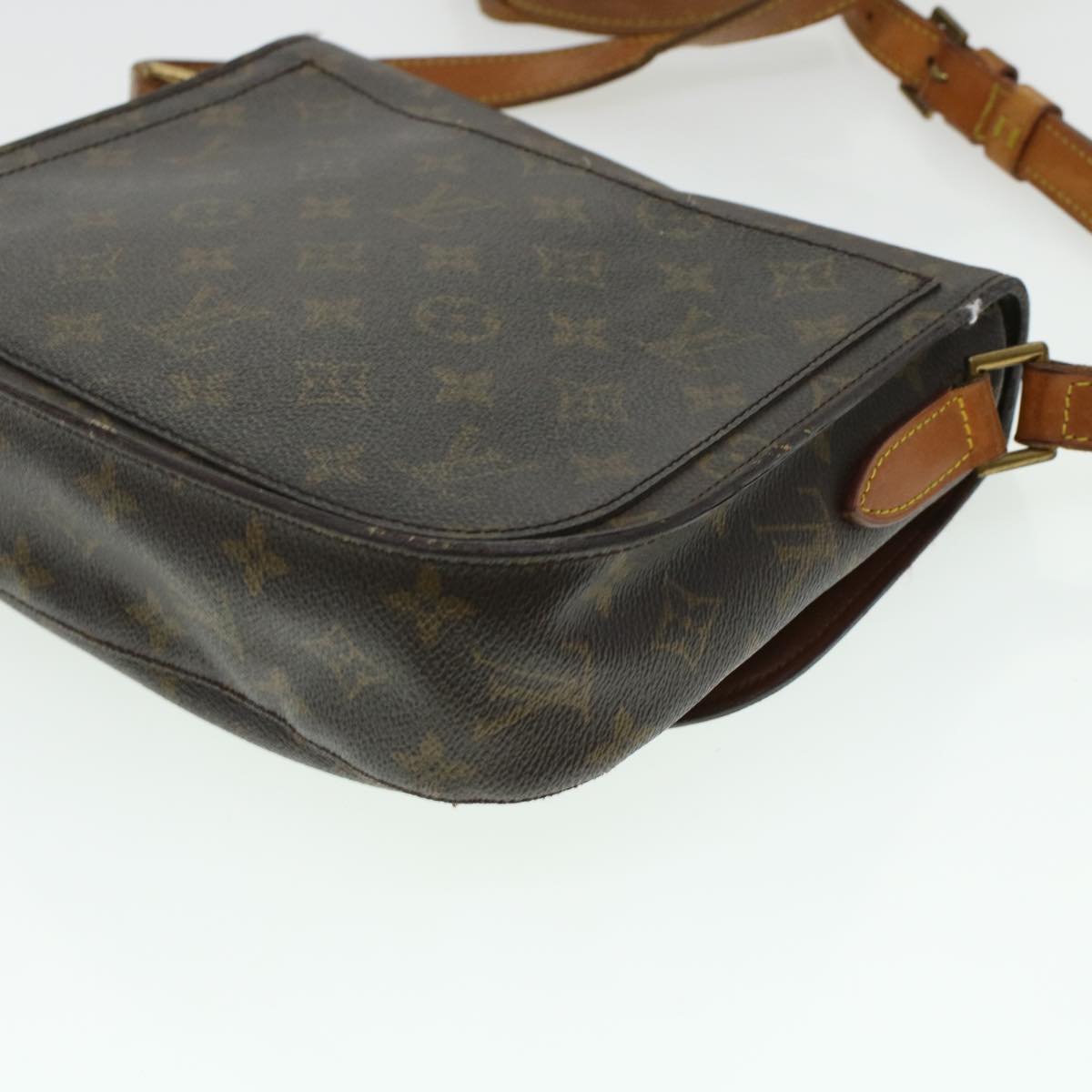 LOUIS VUITTON Monogram Saint Cloud GM Shoulder Bag M51242 LV rd5280