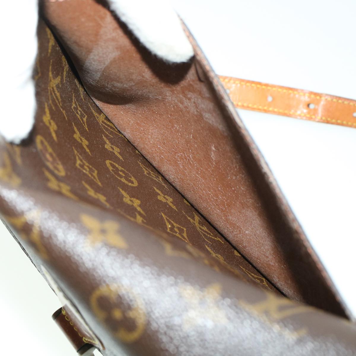 LOUIS VUITTON Monogram Saint Cloud GM Shoulder Bag M51242 LV rd5280