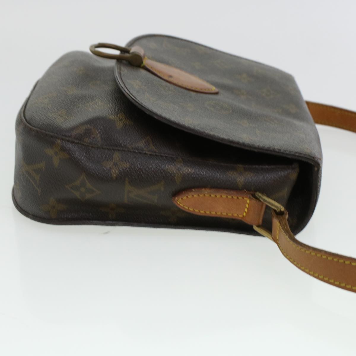 LOUIS VUITTON Monogram Saint Cloud GM Shoulder Bag M51242 LV rd5280
