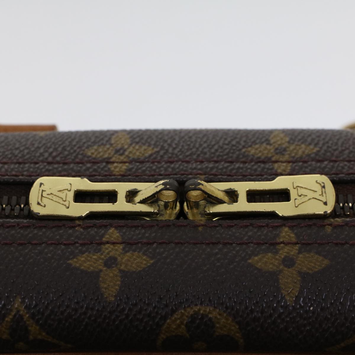 LOUIS VUITTON Monogram Deauville Hand Bag M47270 LV rd5285