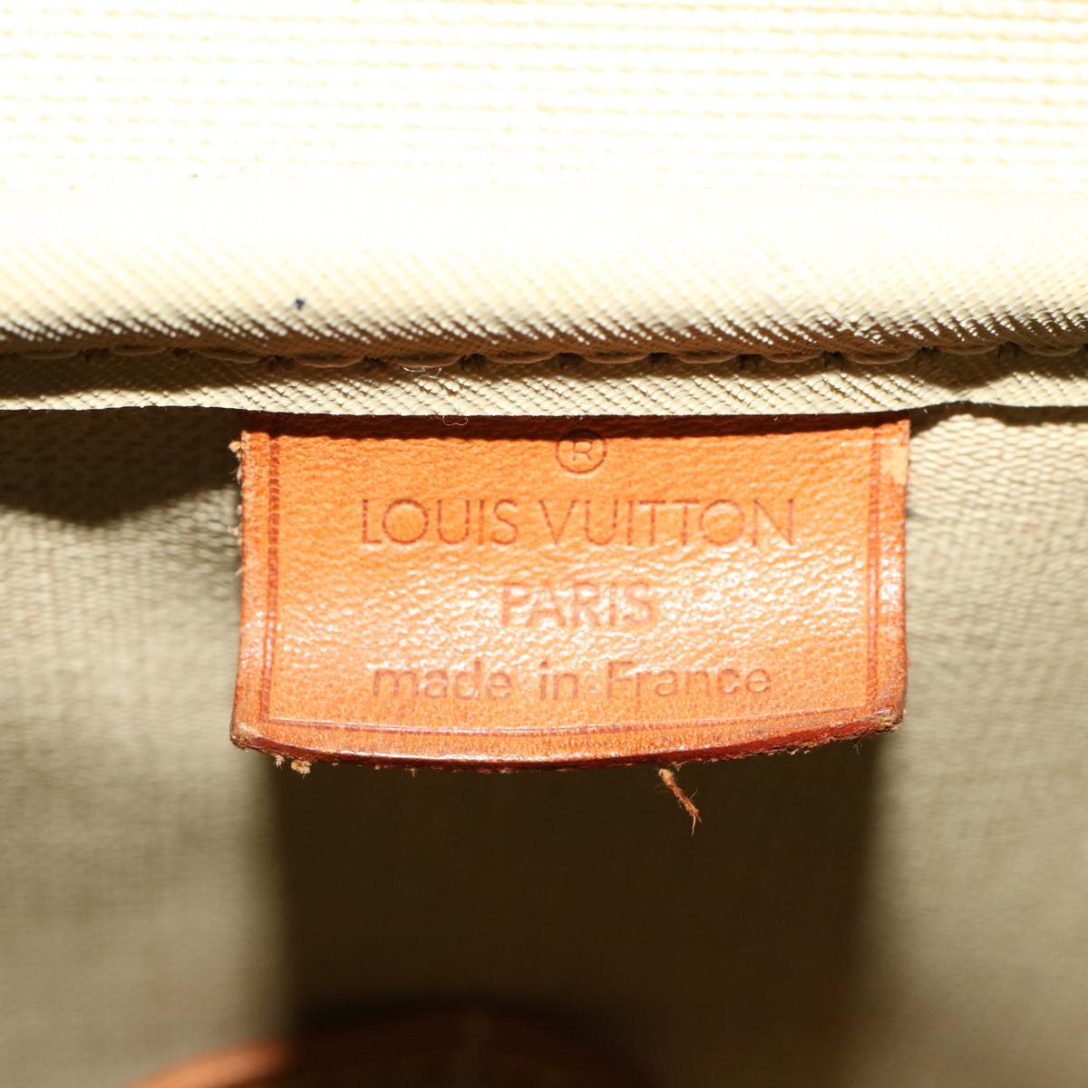 LOUIS VUITTON Monogram Deauville Hand Bag M47270 LV rd5285