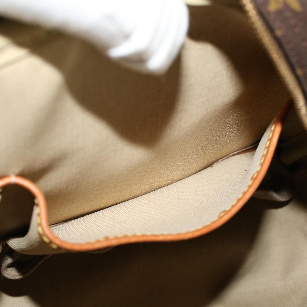 LOUIS VUITTON Monogram Deauville Hand Bag M47270 LV rd5285