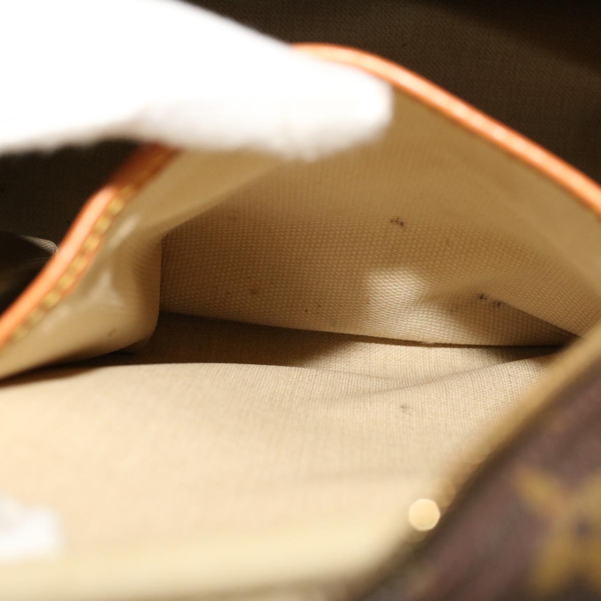 LOUIS VUITTON Monogram Deauville Hand Bag M47270 LV rd5285