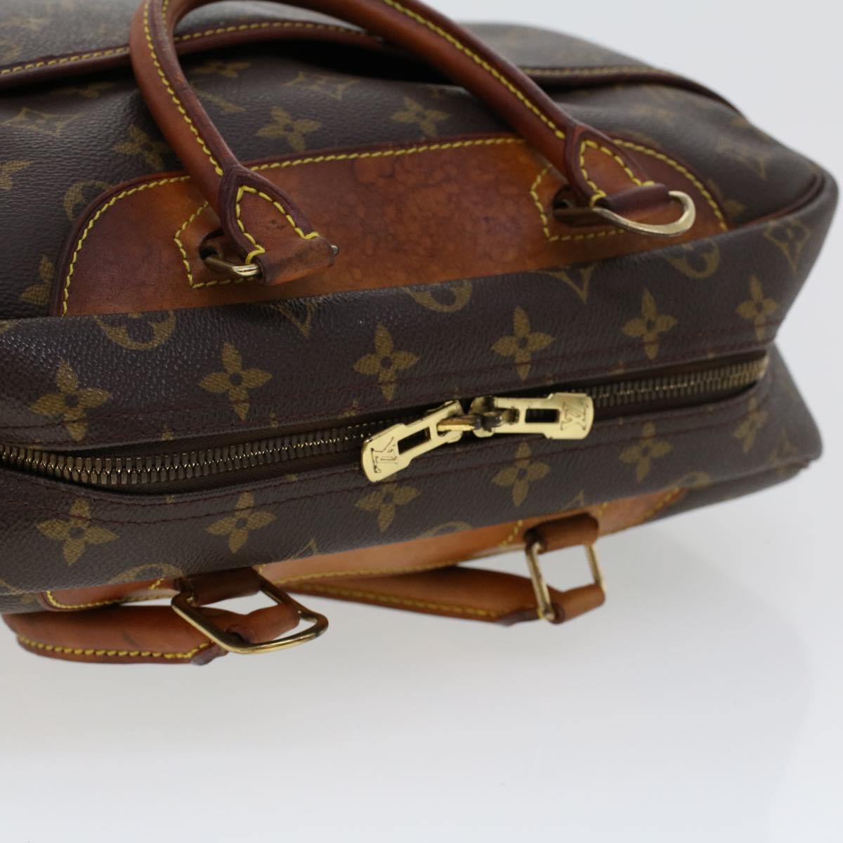 LOUIS VUITTON Monogram Deauville Hand Bag M47270 LV rd5285