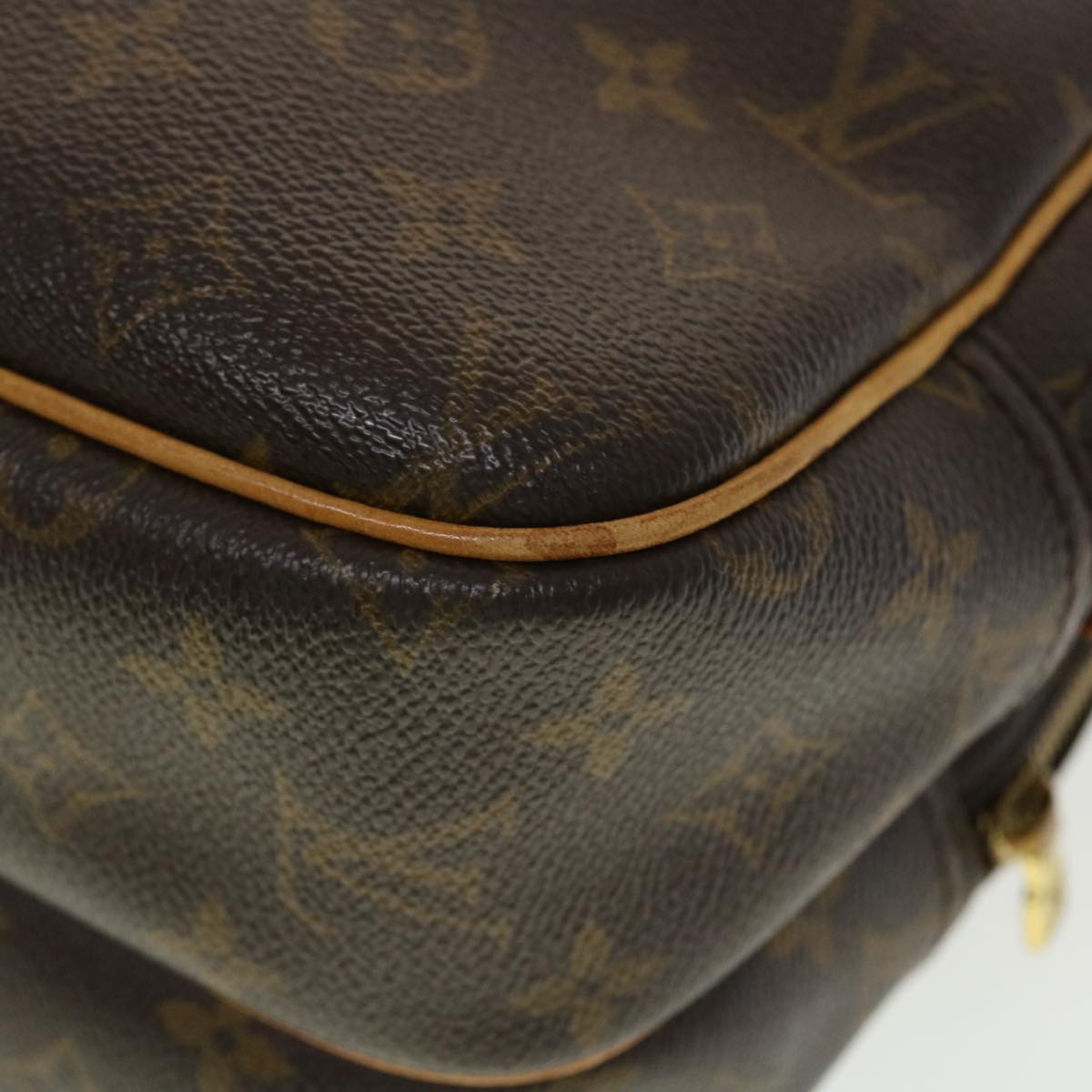 LOUIS VUITTON Monogram Reporter PM Shoulder Bag M45254 LV rd5286
