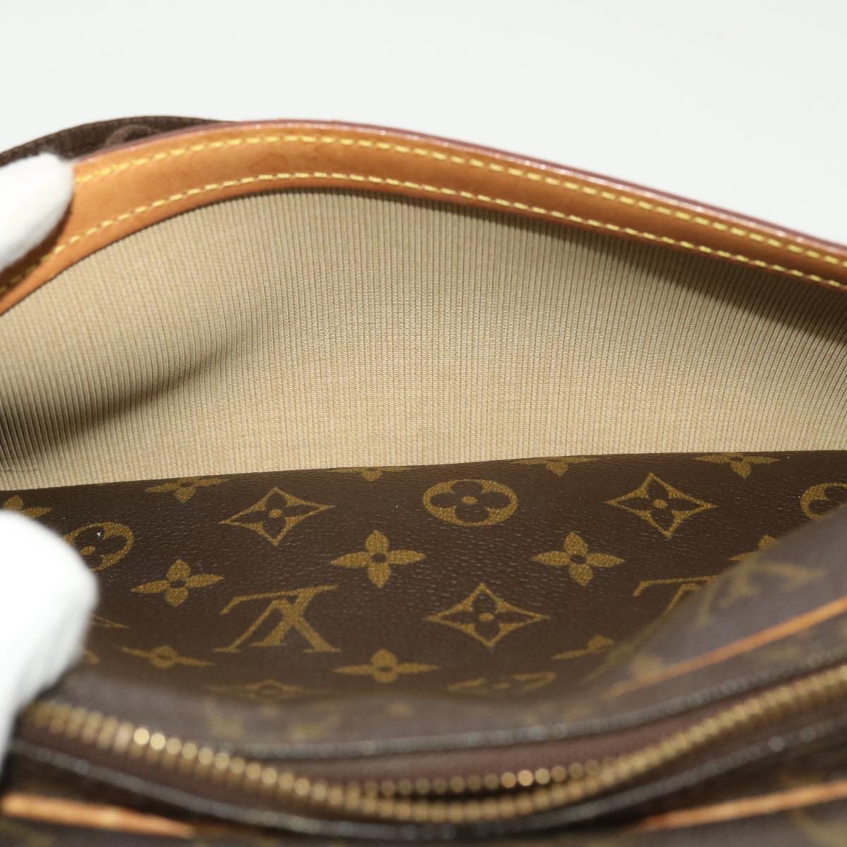 LOUIS VUITTON Monogram Reporter PM Shoulder Bag M45254 LV rd5286