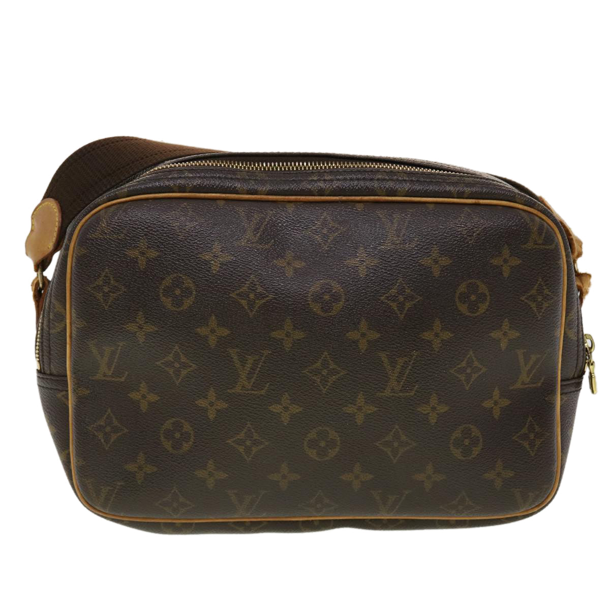 LOUIS VUITTON Monogram Reporter PM Shoulder Bag M45254 LV rd5286