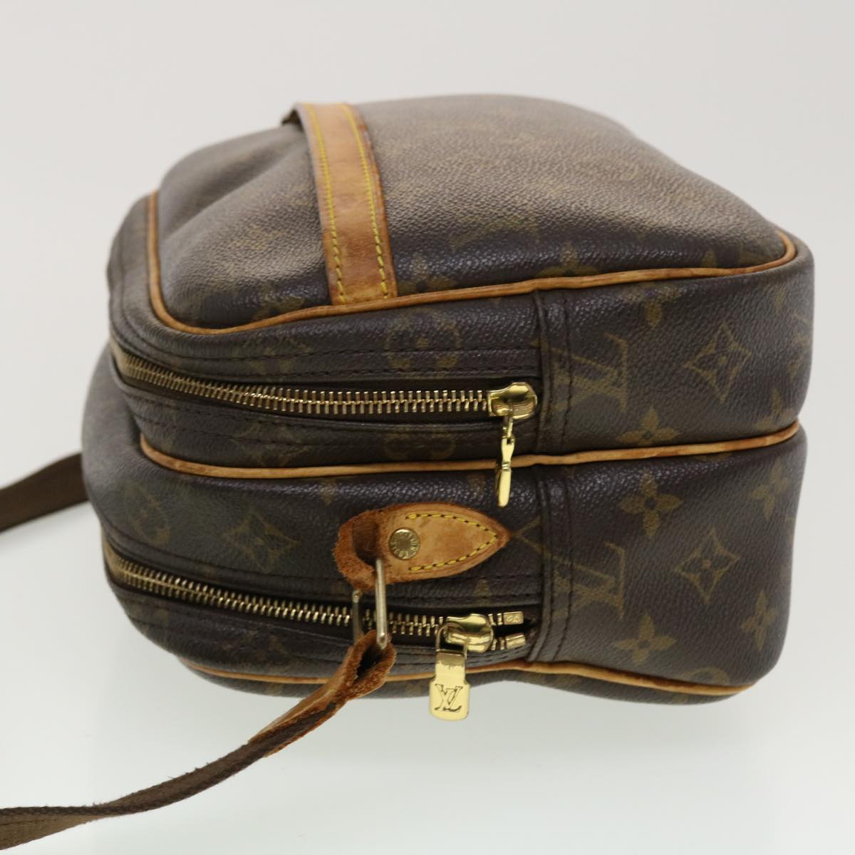 LOUIS VUITTON Monogram Reporter PM Shoulder Bag M45254 LV rd5286