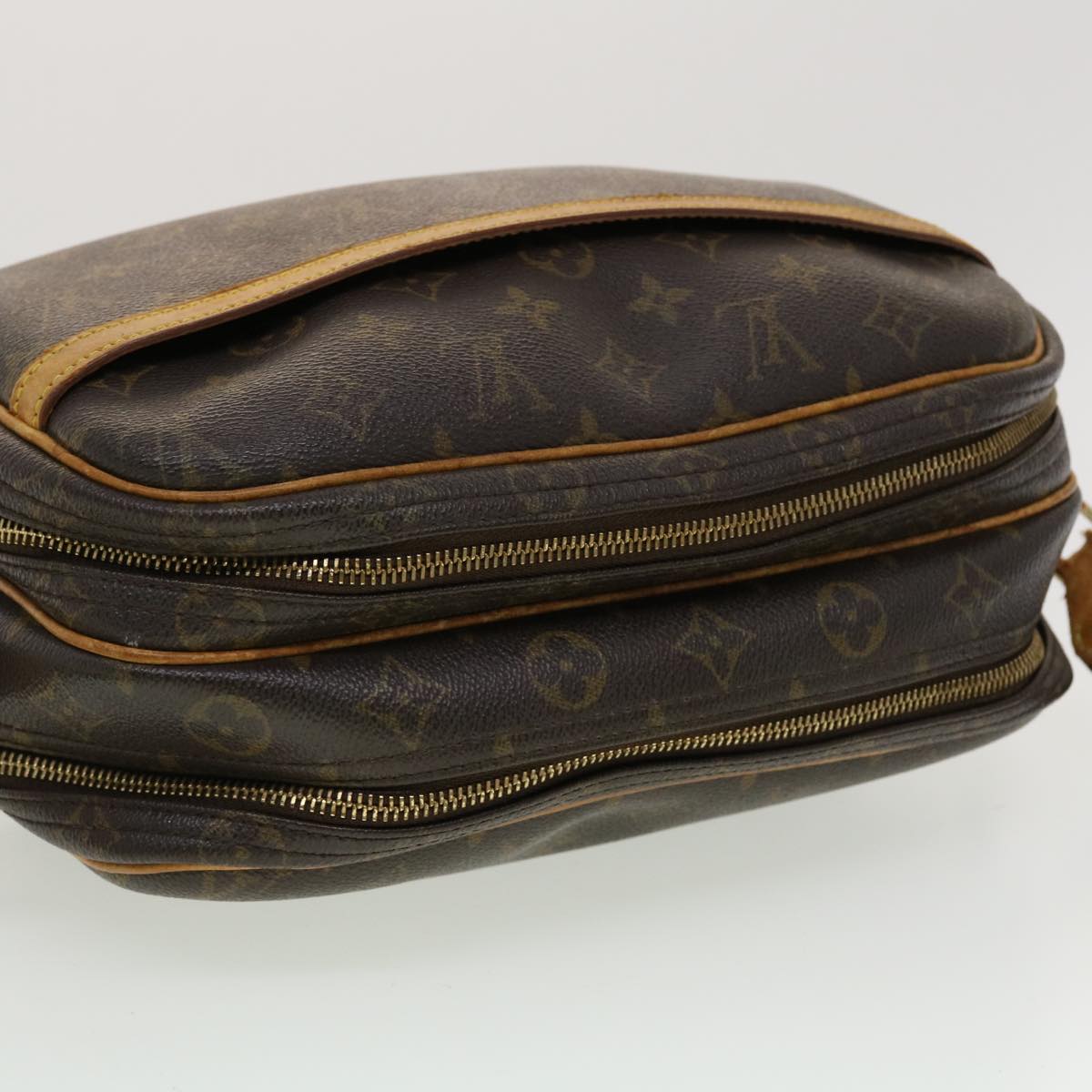 LOUIS VUITTON Monogram Reporter PM Shoulder Bag M45254 LV rd5286