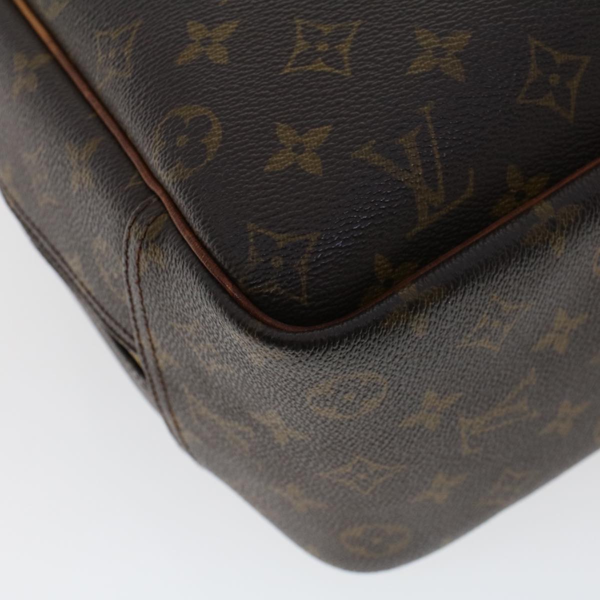 LOUIS VUITTON Monogram Deauville Hand Bag M47270 LV rd5288