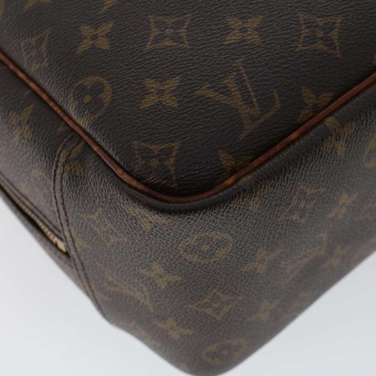 LOUIS VUITTON Monogram Deauville Hand Bag M47270 LV rd5288