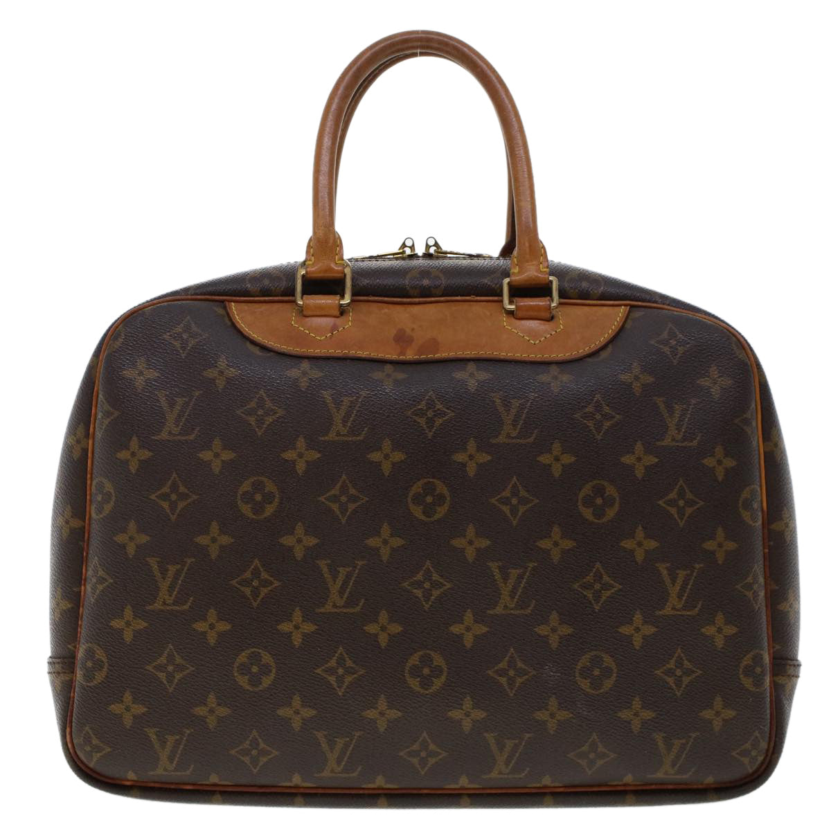 LOUIS VUITTON Monogram Deauville Hand Bag M47270 LV rd5288