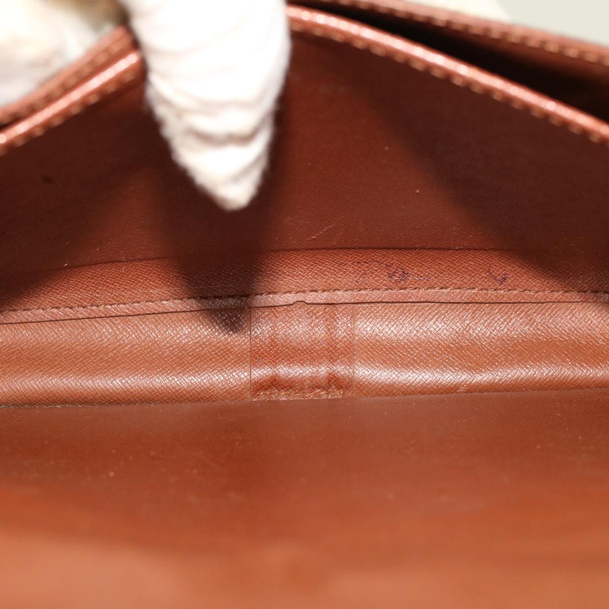 LOUIS VUITTON Monogram Cartouchiere MM Shoulder Bag M51253 LV rd5290