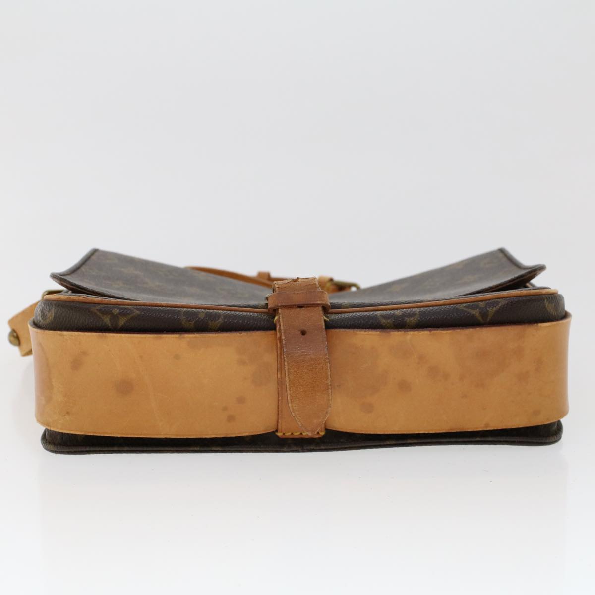 LOUIS VUITTON Monogram Cartouchiere MM Shoulder Bag M51253 LV rd5290
