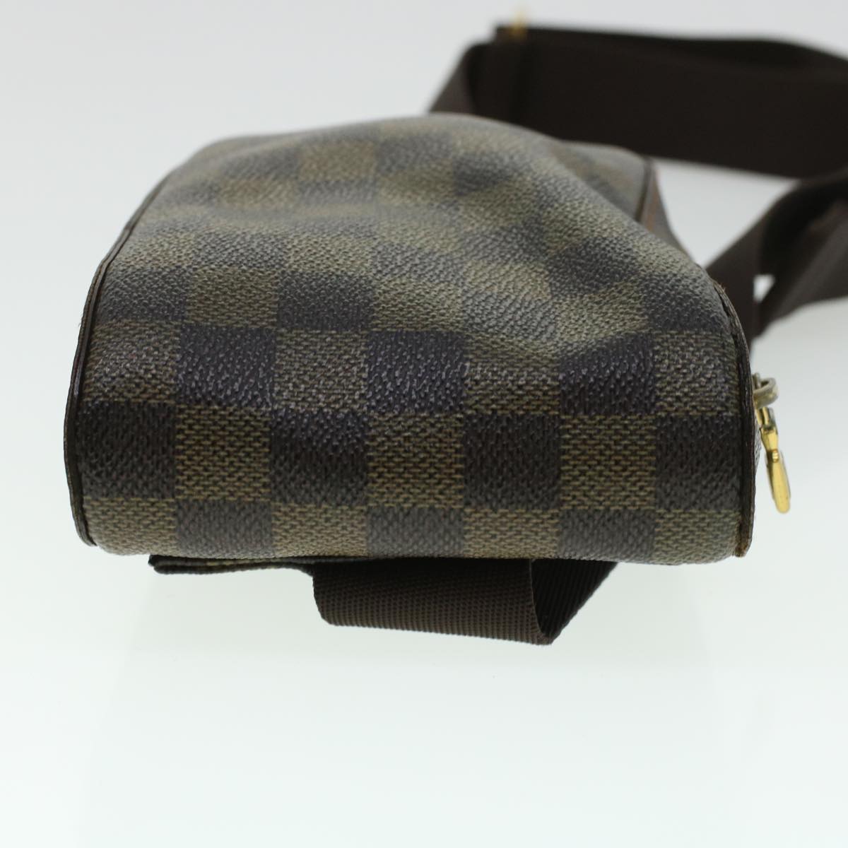 LOUIS VUITTON Damier Ebene Geronimos Shoulder Bag N51994 LV rd5292