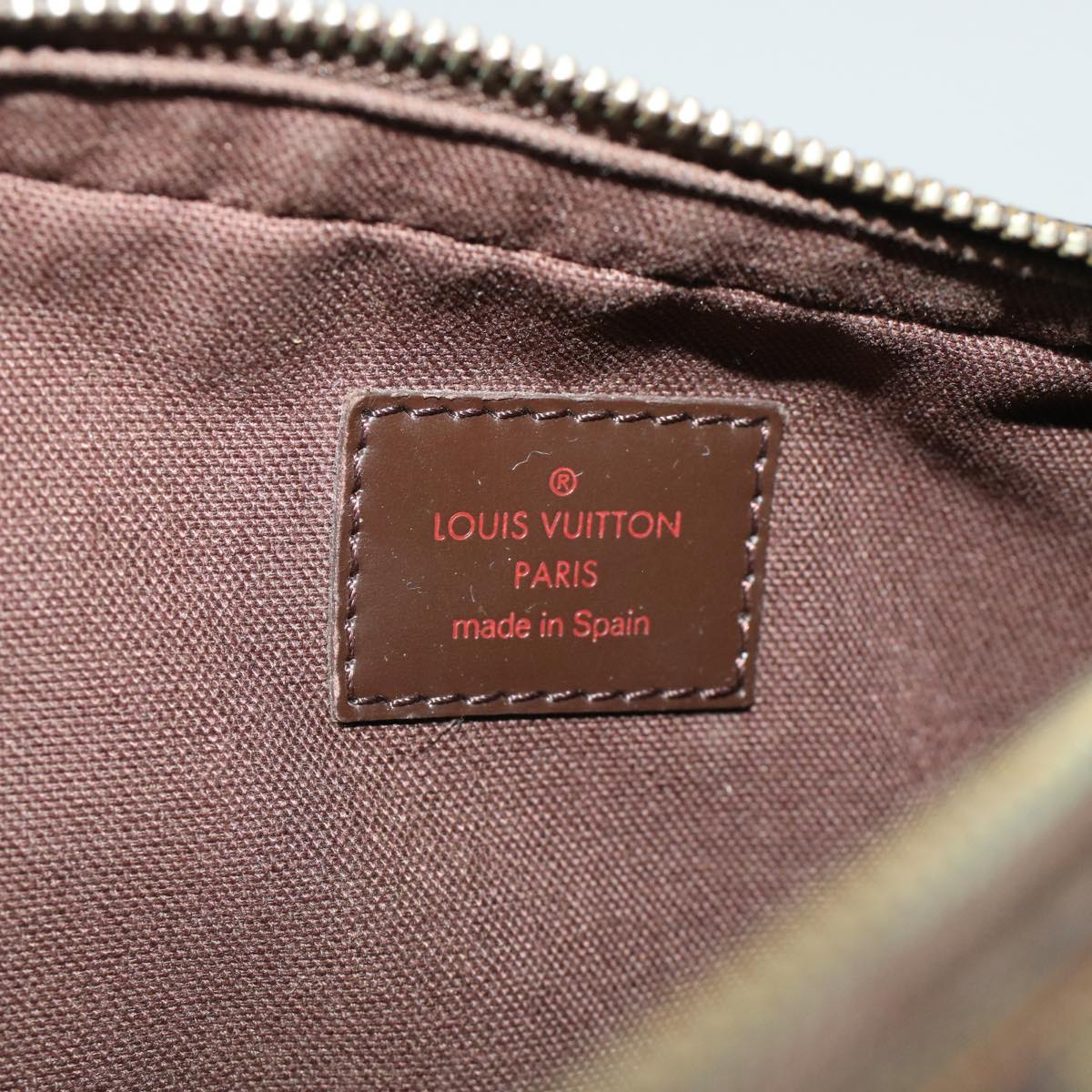 LOUIS VUITTON Damier Ebene Geronimos Shoulder Bag N51994 LV rd5292