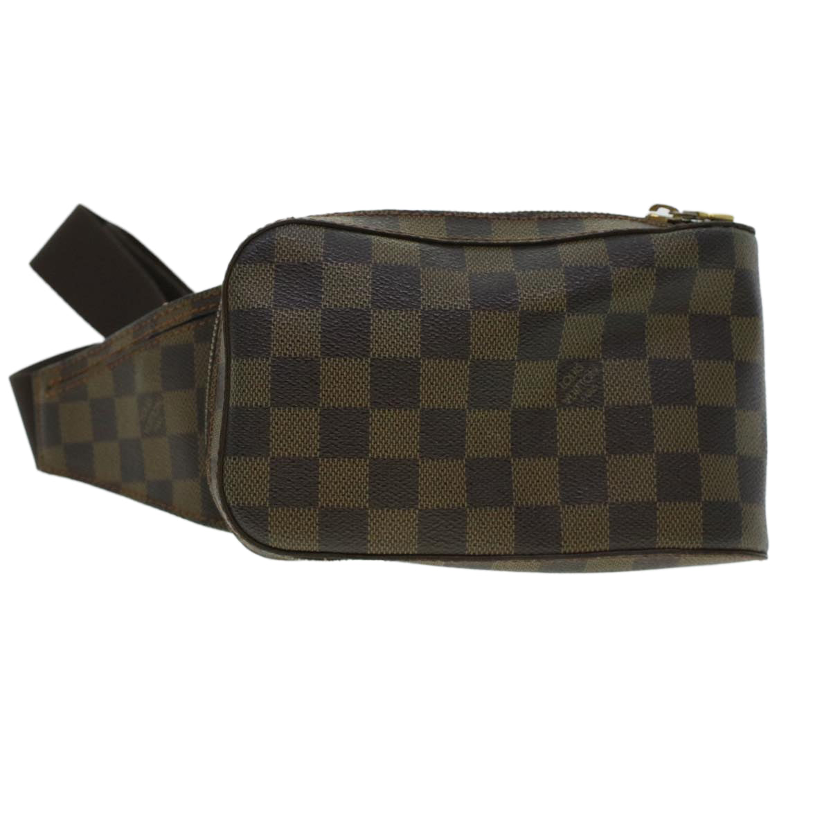 LOUIS VUITTON Damier Ebene Geronimos Shoulder Bag N51994 LV rd5292