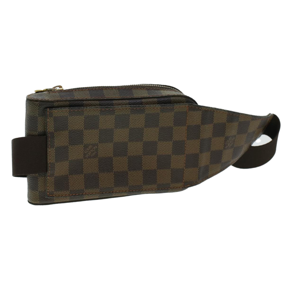 LOUIS VUITTON Damier Ebene Geronimos Shoulder Bag N51994 LV rd5292