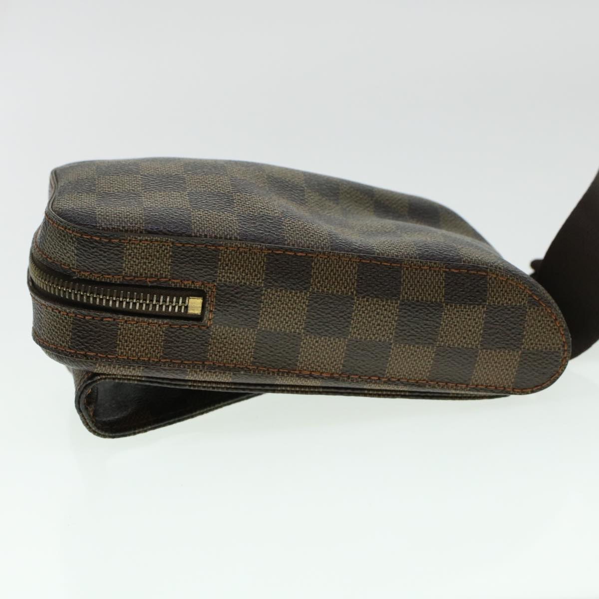 LOUIS VUITTON Damier Ebene Geronimos Shoulder Bag N51994 LV rd5292