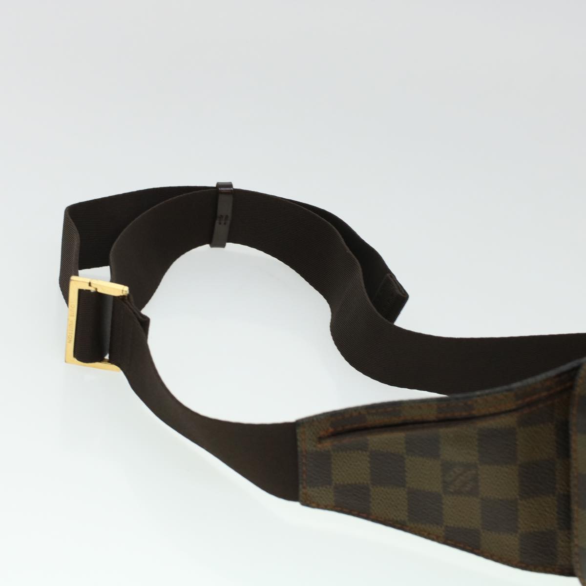 LOUIS VUITTON Damier Ebene Geronimos Shoulder Bag N51994 LV rd5292