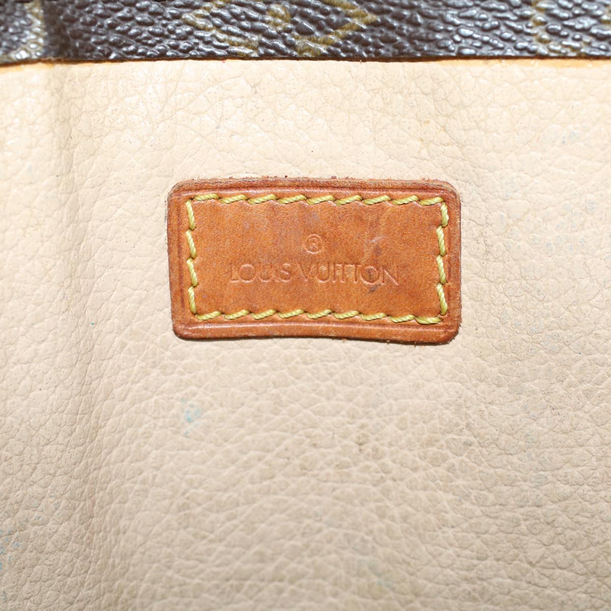 LOUIS VUITTON Monogram Sac Plat Hand Bag M51140 LV rd5293