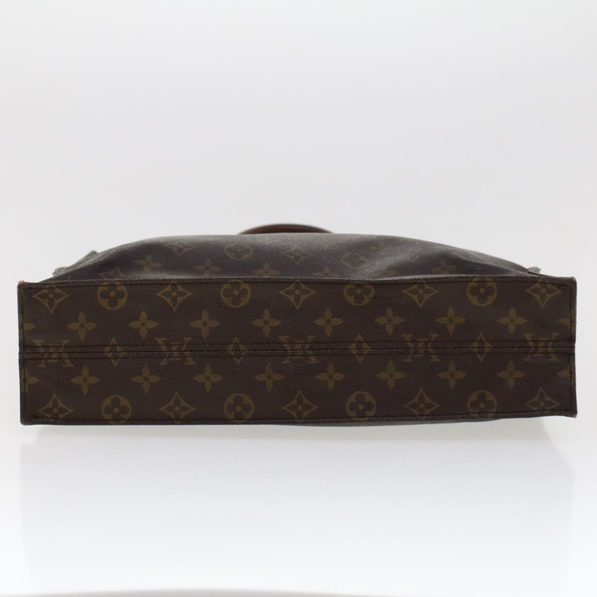 LOUIS VUITTON Monogram Sac Plat Hand Bag M51140 LV rd5293
