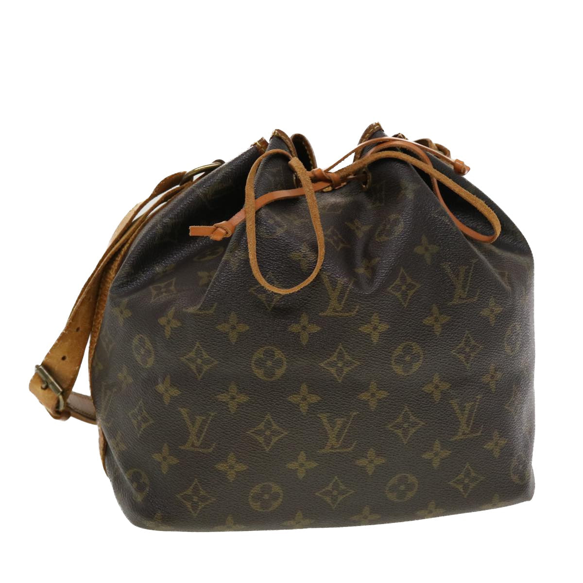 LOUIS VUITTON Monogram Petit Noe Shoulder Bag M42226 LV rd5294