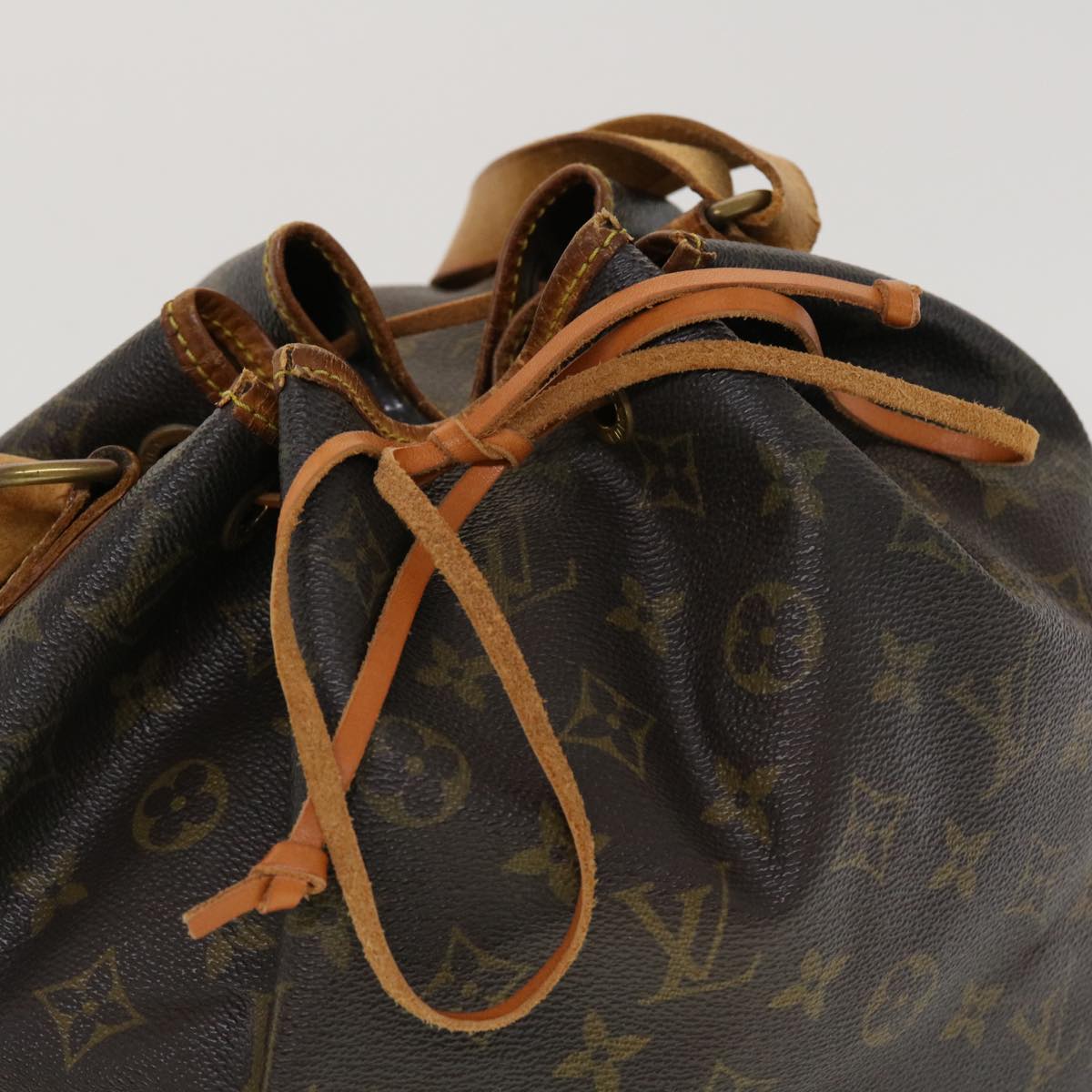 LOUIS VUITTON Monogram Petit Noe Shoulder Bag M42226 LV rd5294