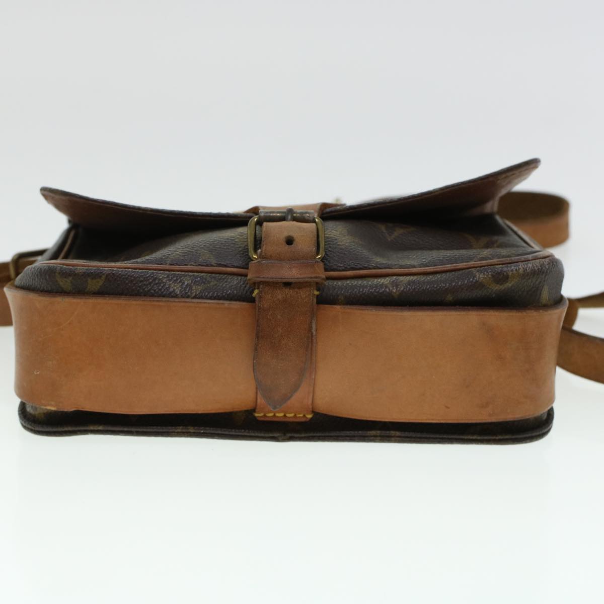 LOUIS VUITTON Monogram Cartouchiere PM Shoulder Bag M51254 LV rd5298