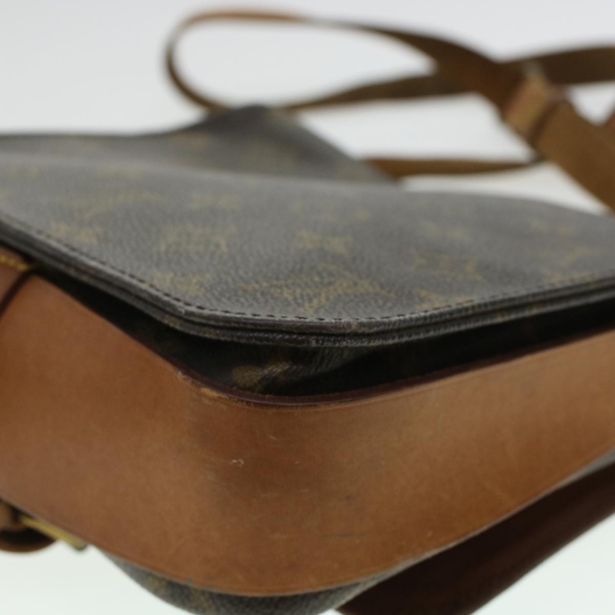 LOUIS VUITTON Monogram Cartouchiere PM Shoulder Bag M51254 LV rd5298