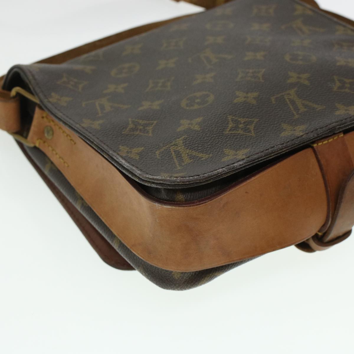LOUIS VUITTON Monogram Cartouchiere PM Shoulder Bag M51254 LV rd5298
