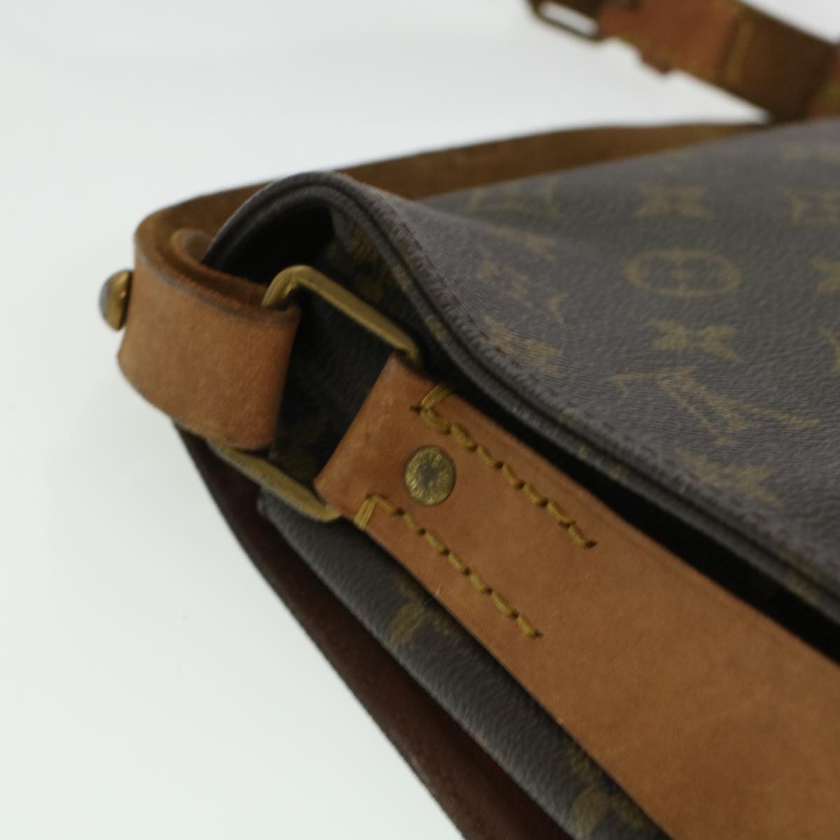 LOUIS VUITTON Monogram Cartouchiere PM Shoulder Bag M51254 LV rd5298
