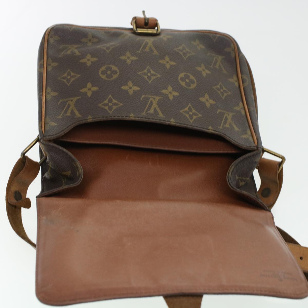 LOUIS VUITTON Monogram Cartouchiere PM Shoulder Bag M51254 LV rd5298